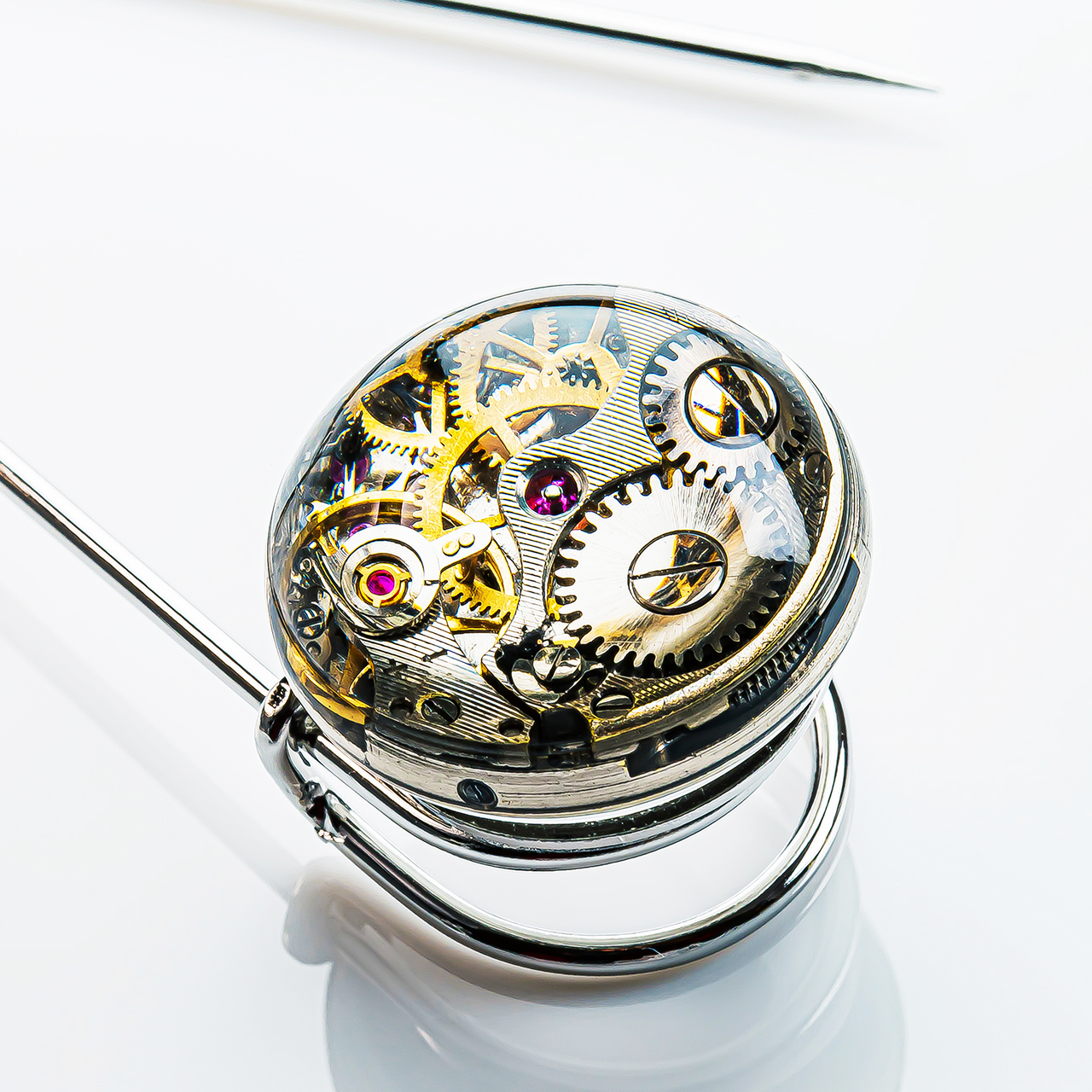 機械式時計のストールピン